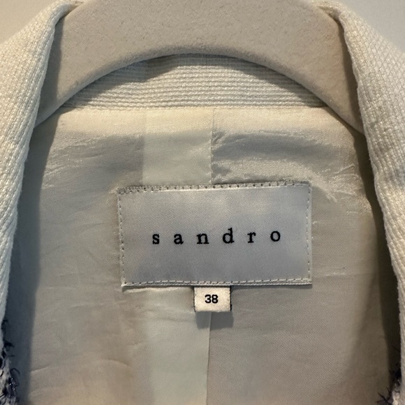 Sandro Tweed Moto Jacket - Picture 4 of 4